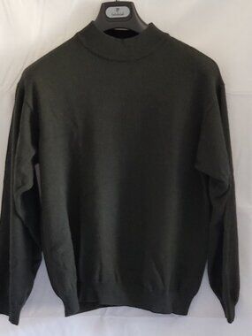 Covington Mens Sweater Size Large Pullover Merino Wool Blend Made in Italy